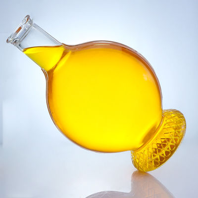 Flasche aus Kork-Super-Flint-Glas für kundenspezifische Rum-Wodka-Whiski-Tequila und Gin
