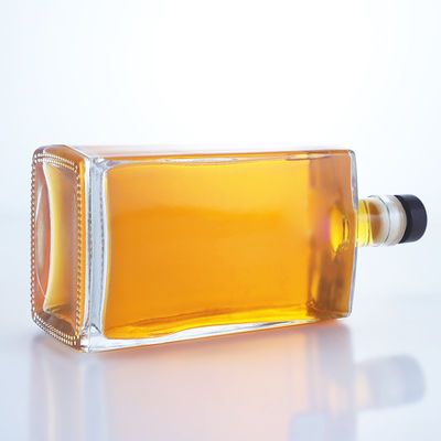 750 ml Glasflasche für Gin Rum Brandy