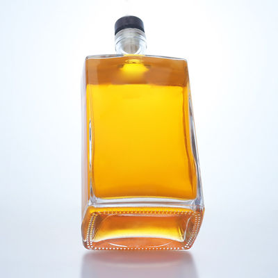 750 ml Glasflasche für Gin Rum Brandy