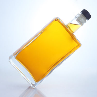 750 ml Glasflasche für Gin Rum Brandy