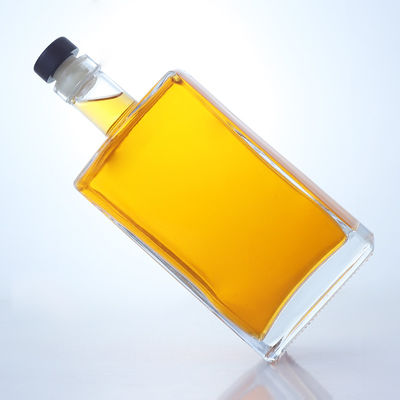 750 ml Glasflasche für Gin Rum Brandy