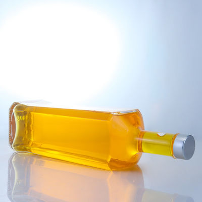 Glasflasche für Rum, Wodka, Whisky, Tequila oder Gin