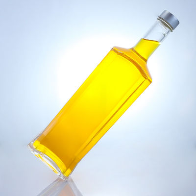 Glasflasche für Rum, Wodka, Whisky, Tequila oder Gin