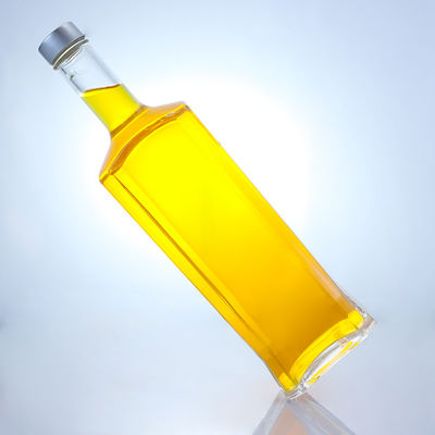 Glasflasche für Rum, Wodka, Whisky, Tequila oder Gin