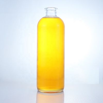 Glasflasche mit Korkkappe für Rum, Wodka, Whisky, Tequila und Gin
