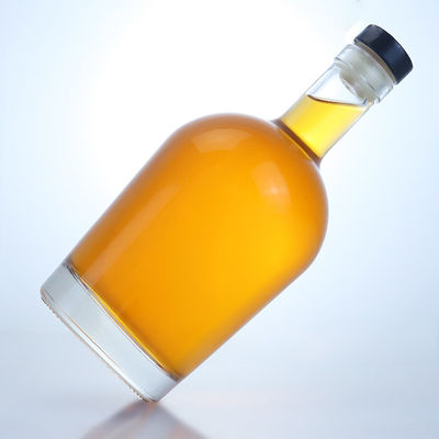 750 ml Glasflasche für Gin Rum Wodka