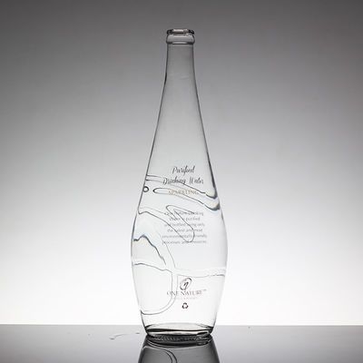 Klarer Kork mit Versiegelung 700 ml Glasflaschen für Spirituosen und Wodka