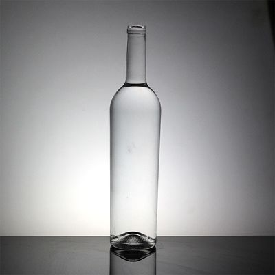 Klarer Kork mit Versiegelung 700 ml Glasflaschen für Spirituosen und Wodka