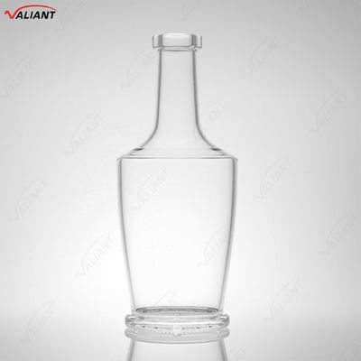 Whisky Wodka Tequila Brandy Gin Rum Glasflasche mit Korken 750 ml