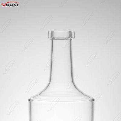 Whisky Wodka Tequila Brandy Gin Rum Glasflasche mit Korken 750 ml