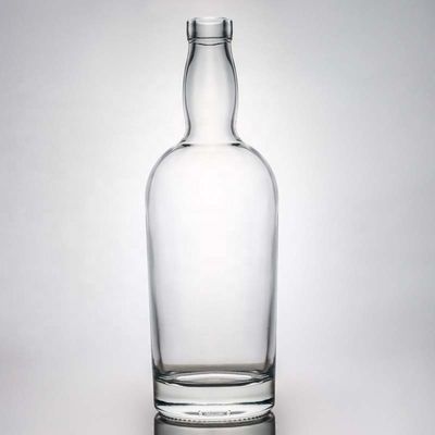 Glaskragen Wodka Whisky Gin Rum Flasche 375 ml 500 ml 700 ml 750 ml 1000 ml mit T-Kork