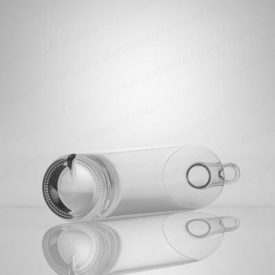 Custom Logo Glasflasche für Rum Wodka Whisky Tequila Gin 750 ml Super Flint Glas