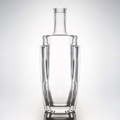 Lebensmittelglas 700 ml 750 ml Rum Wodka Whisky Tequila Gin Flasche mit individueller Kappe