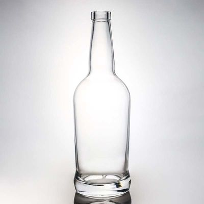 700 ml klare oder angepasste Glasflasche für Alkohol, Rum, Wodka, Whisky, Tequila und Gin