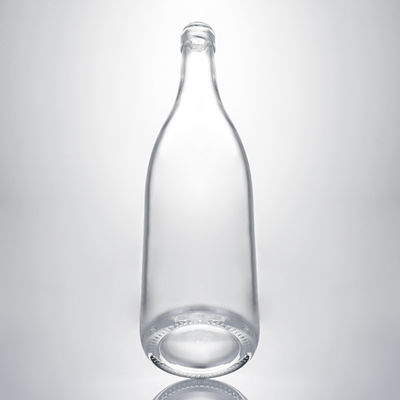 Glasflasche mit Korkkappe Körpermaterial Glas individuell rund