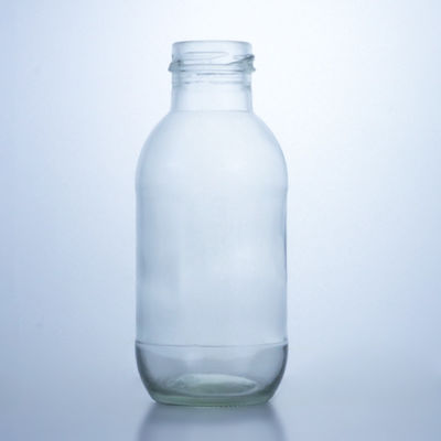300 ml runde Glasflasche Milch mit Deckel