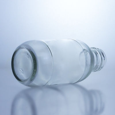 300 ml runde Glasflasche Milch mit Deckel