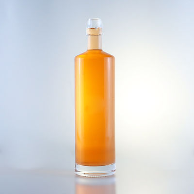 Super Flint Glas Personalisiertes Design Rum Wodka Whisky Tequila Gin Flasche mit Deckel