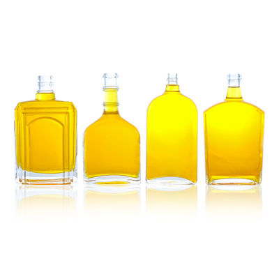Wodka Whisky Rum Gin Glas Flasche Alkohol mit Decal Oberfläche und hohe Rückkaufquote