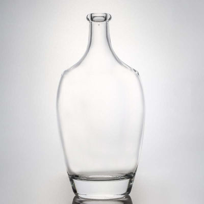 Glasmaterial Anpassungsfähigkeit und Form Rum Wodka Whisky Tequila Ginflasche mit Deckel