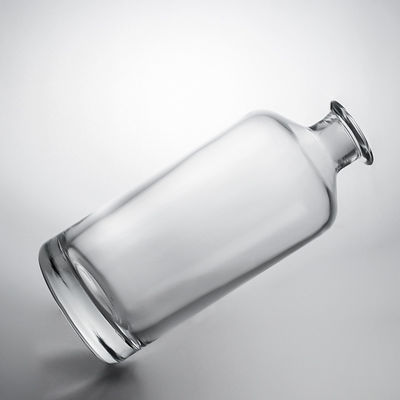 Glaskragen Großhandel High Flint Gin Rum Champagner Whisky Brandy Flasche mit Kork