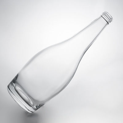 Glasgetränkeflasche für Champagner Brandy und Whisky 750 ml Super-Flickenmaterial