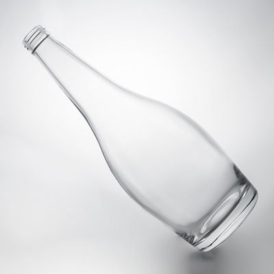 Glasgetränkeflasche für Champagner Brandy und Whisky 750 ml Super-Flickenmaterial