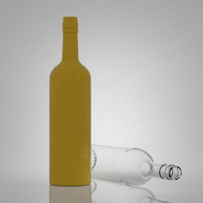 Super Flint Rum Wodka Whisky Tequila Gin Glasflasche mit Ropp Cap 750 ml 620 g Industrieliquor