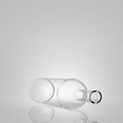 Lebensmittelglasflasche für Rum, Wodka, Whisky, Tequila, Gin 750 ml 720 g Korken enthalten