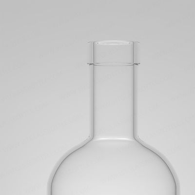 Lebensmittelglasflasche für Rum, Wodka, Whisky, Tequila, Gin 750 ml 720 g Korken enthalten