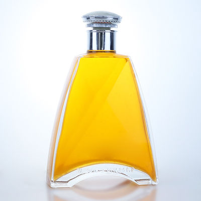 Industrielle Glasflasche für Vodka, Gin, Rum, Tequila und Whisky