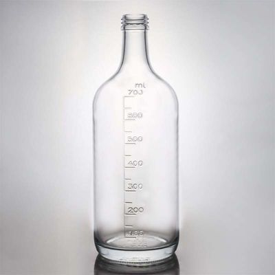 Glasflasche mit Deckel, an verschiedene Szenarien von Rum, Wodka, Whisky, Tequila und Gin angepasst
