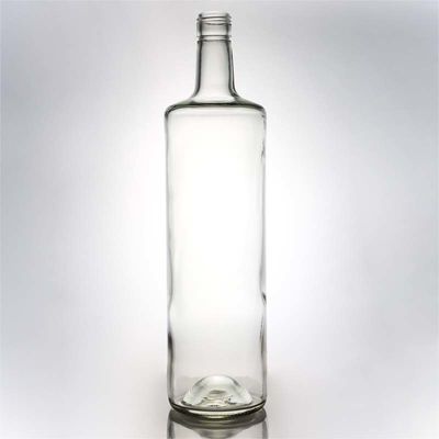 Direkt verkaufen Glasflasche mit Deckel für Rum Wodka Whisky Tequila Gin Klar oder individuell