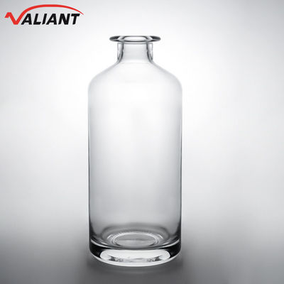 Decal Glasflasche für Gin Rum Champagner Brandy Whisky Kurzhals Klar oder individuell