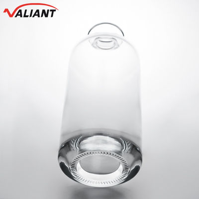 Decal Glasflasche für Gin Rum Champagner Brandy Whisky Kurzhals Klar oder individuell