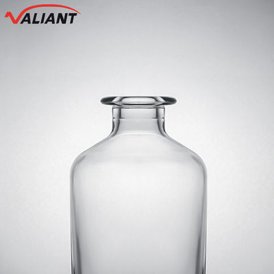 Decal Glasflasche für Gin Rum Champagner Brandy Whisky Kurzhals Klar oder individuell