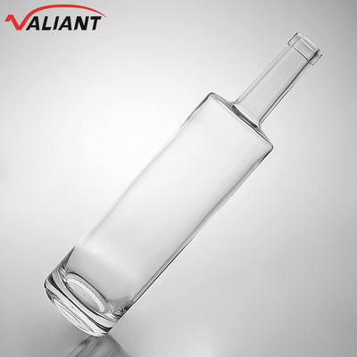 Industriegetränke Glasflasche für Gin Rum Brandy Whisky 750 ml gerade Schulter