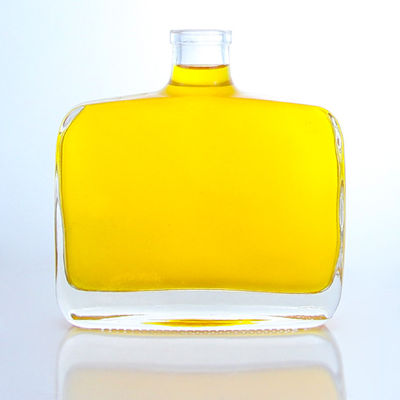 300 ml einzigartige rund geformte Super-Flint-Glasflasche mit Kork
