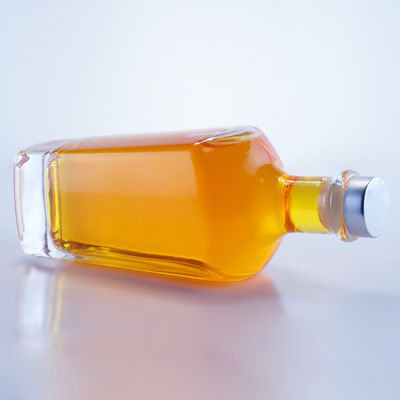 Flaschenfarbe Klar 750 ml einzigartige Glasflasche für Gin Rum Champagner Brandy Whisky
