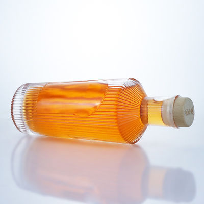 700 ml einzigartige Glasflasche für Gin Rum Champagner Brandy Whisky Liquor