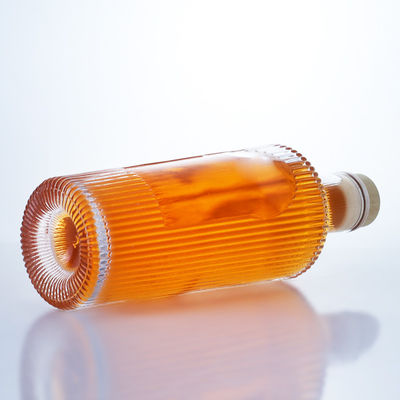 700 ml einzigartige Glasflasche für Gin Rum Champagner Brandy Whisky Liquor