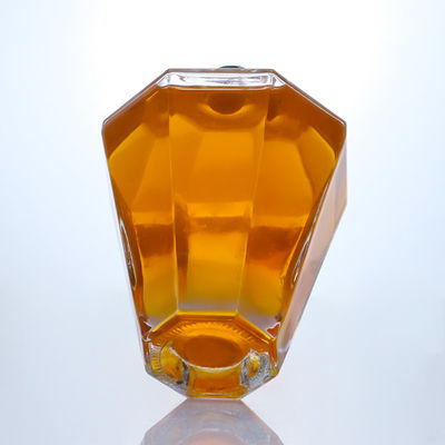Glas 700 ml einzigartige Flasche für Gin Rum Champagner Brandy Whisky