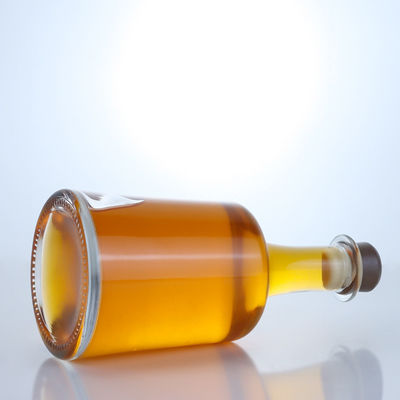 Glasflasche in Glockenform für Gin Rum Champagner Brandy Whisky klare oder angepasste Farbe