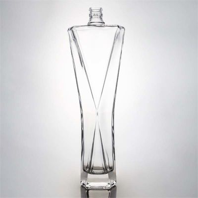 Brandy Champagner Gin Tequila Glasflasche 700 ml mit Korkkappe und individuellem Logo