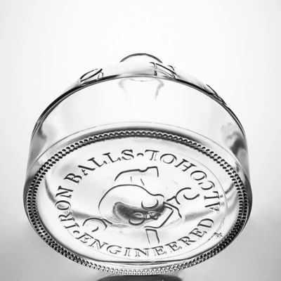 Flint Glas Versiegelung Typ Korken 700ml maßgeschneiderte Form Glas Flasche für Gin Rum Champagner