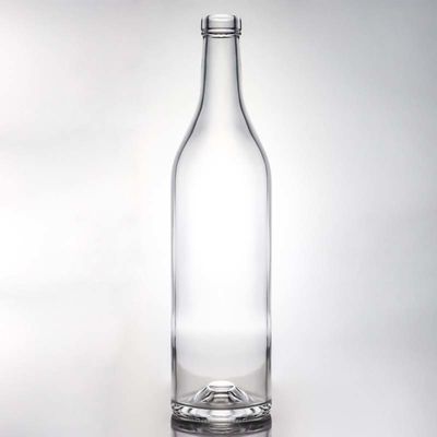 500 ml 750 ml 1000 ml Glasflasche für Getränke Saft Bier Wodka Whisky Klar oder individuell