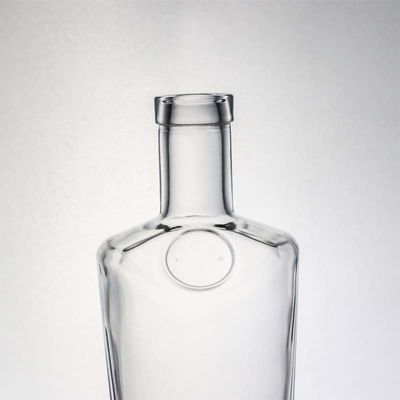 Tequila Industriegetränke Klares Flintglas mit Holzkork 700 ml 500 ml 1000 ml