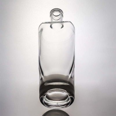 Tequila Industriegetränke Klares Flintglas mit Holzkork 700 ml 500 ml 1000 ml