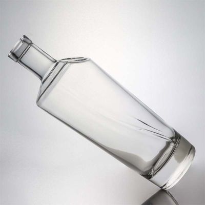 Tequila Industriegetränke Klares Flintglas mit Holzkork 700 ml 500 ml 1000 ml