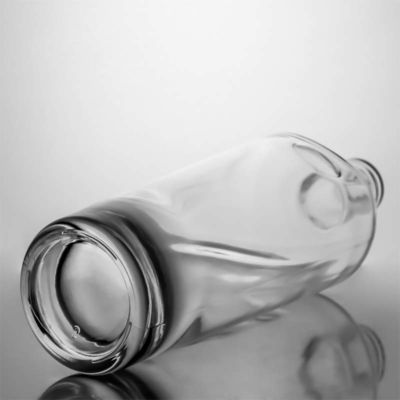 Tequila Industriegetränke Klares Flintglas mit Holzkork 700 ml 500 ml 1000 ml